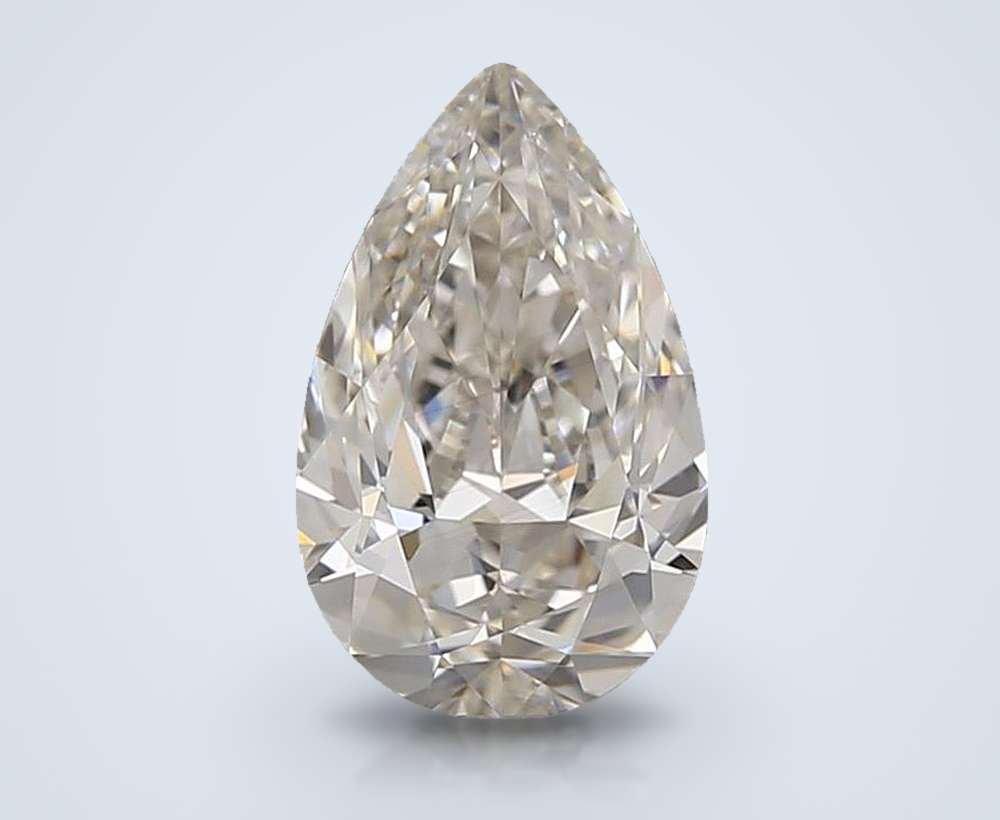 0.70 Carat Pear Natural Diamond