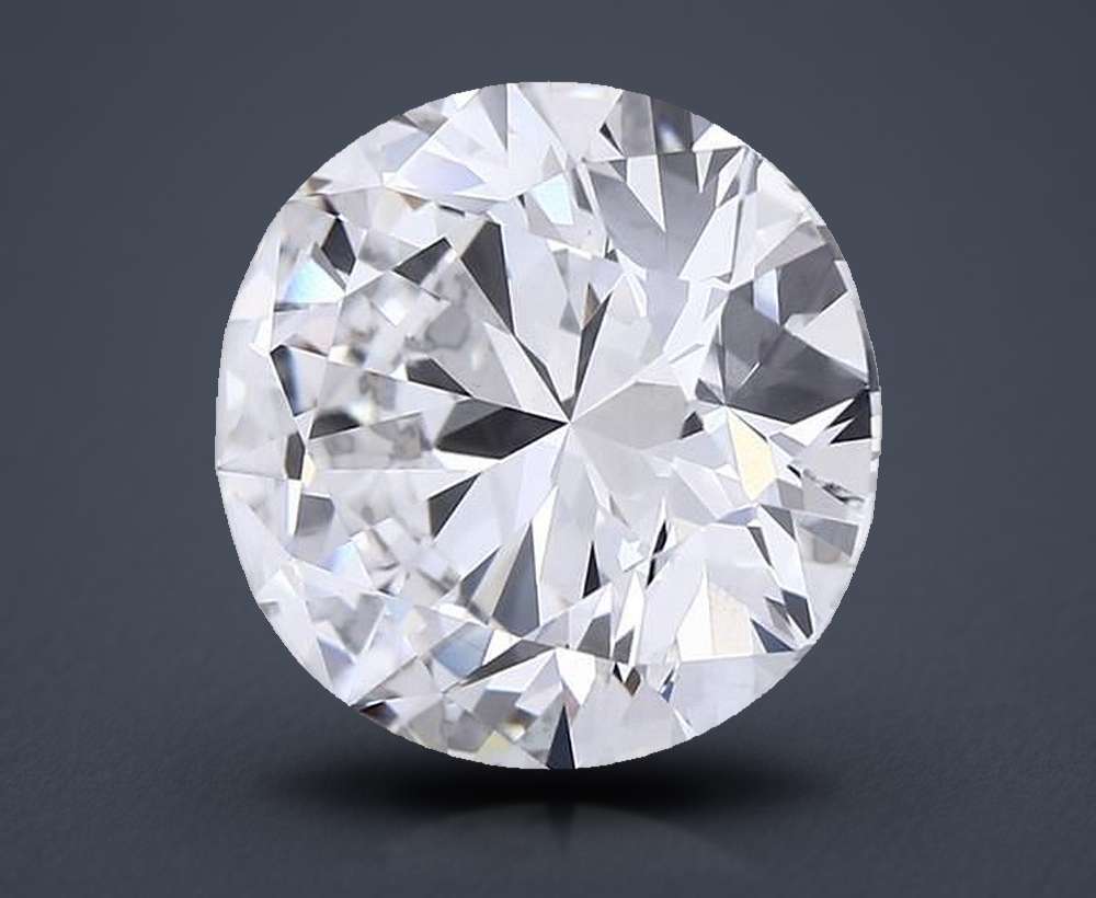 7.38 Carat Round Lab Diamond