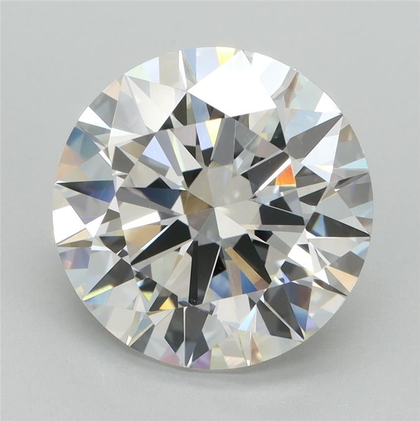 6.08ct E VVS2 Rare Carat Ideal Cut Round Lab Grown Diamond