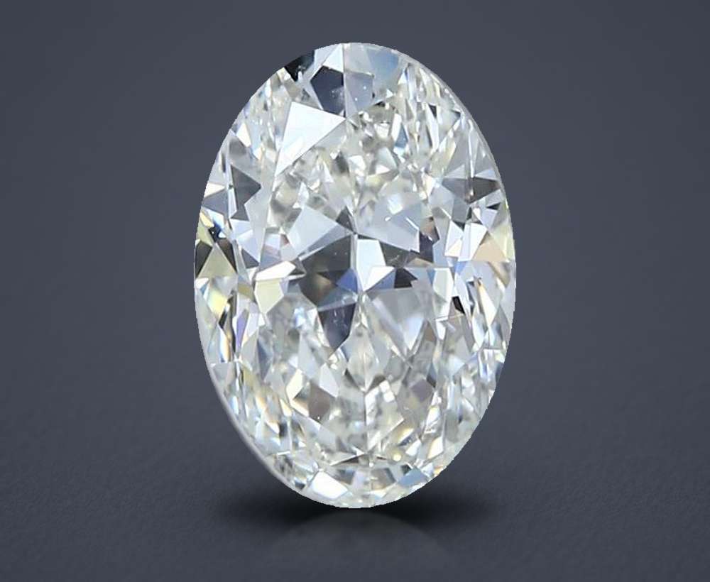 1.50 Carat Oval Natural Diamond
