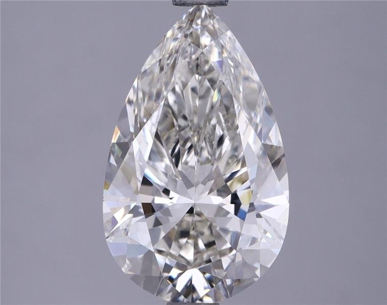 2.23ct H VS1 Rare Carat Ideal Cut Pear Lab Grown Diamond