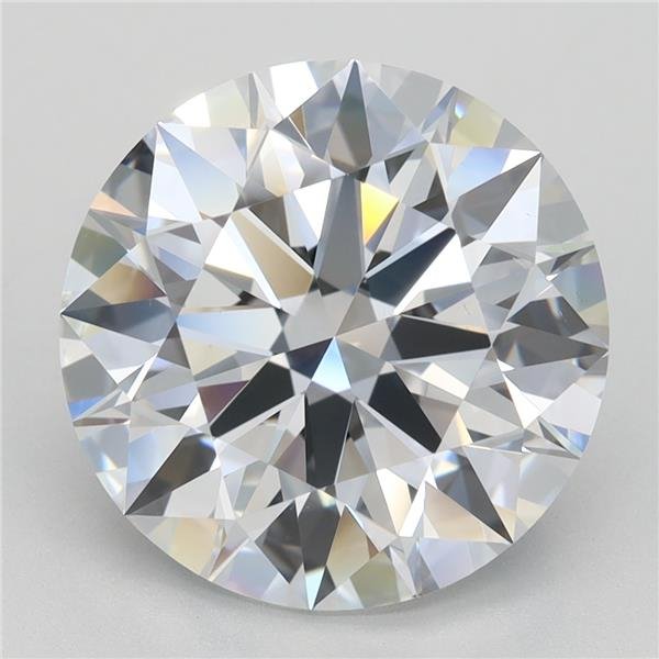 5.08ct D VS1 Rare Carat Ideal Cut Round Lab Grown Diamond