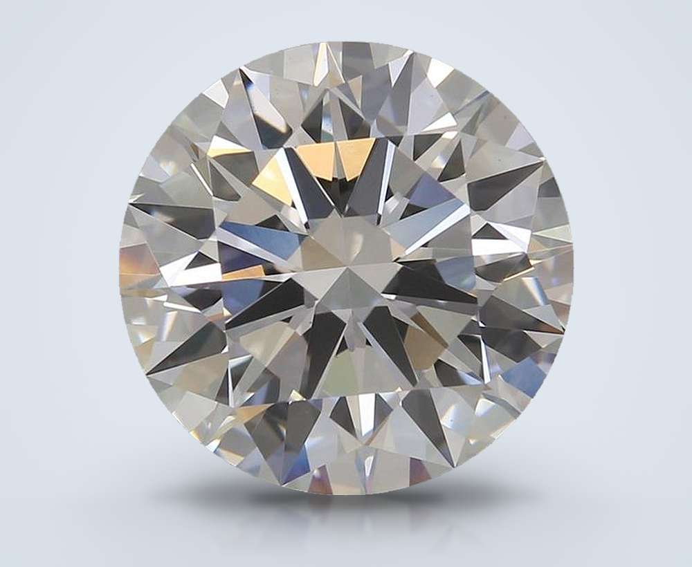 3.58 Carat Round Lab Diamond