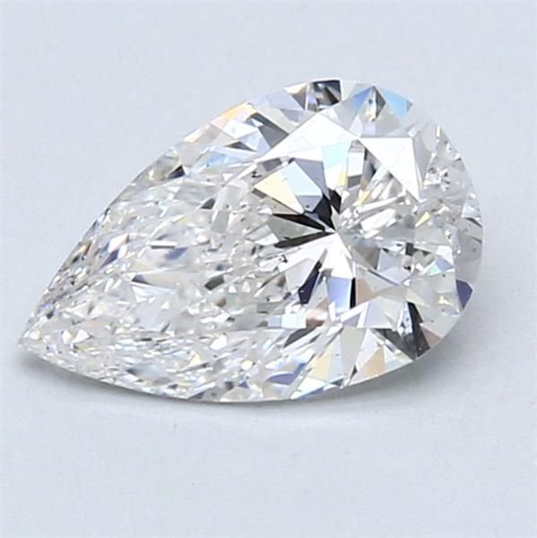 1.20ct D SI1 Rare Carat Ideal Cut Pear Diamond