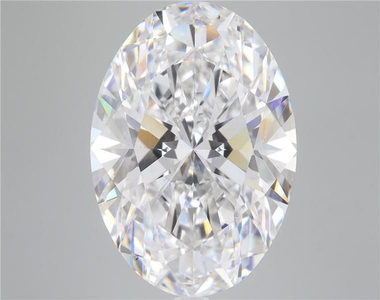 11.85ct E VS2 Rare Carat Ideal Cut Oval Lab Grown Diamond