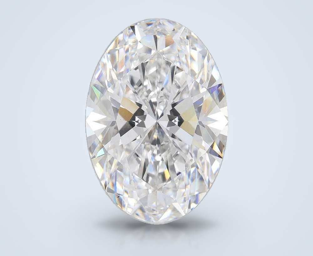 11.85 Carat Oval Lab Diamond