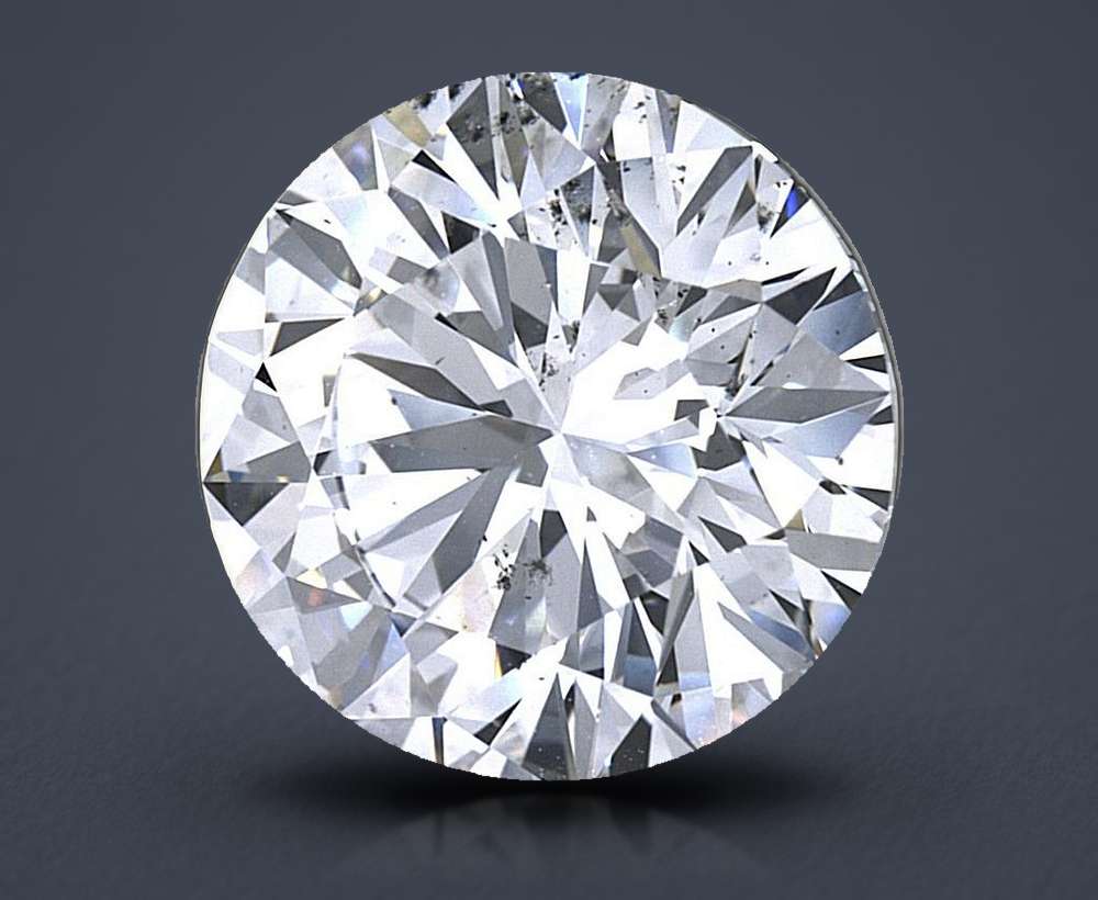 4.18 Carat Round Natural Diamond