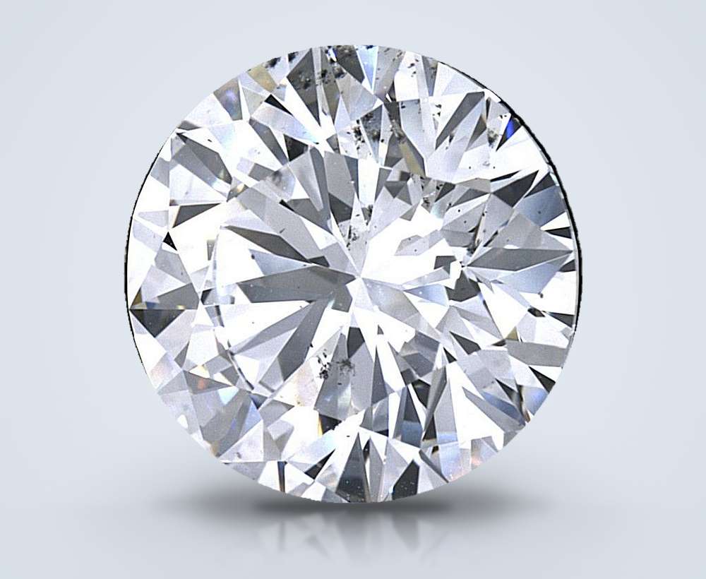 4.18 Carat Round Natural Diamond