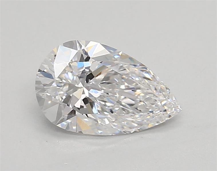 0.92ct D VVS2 Rare Carat Ideal Cut Pear Lab Grown Diamond
