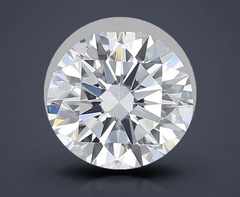 0.42 Carat Round Natural Diamond