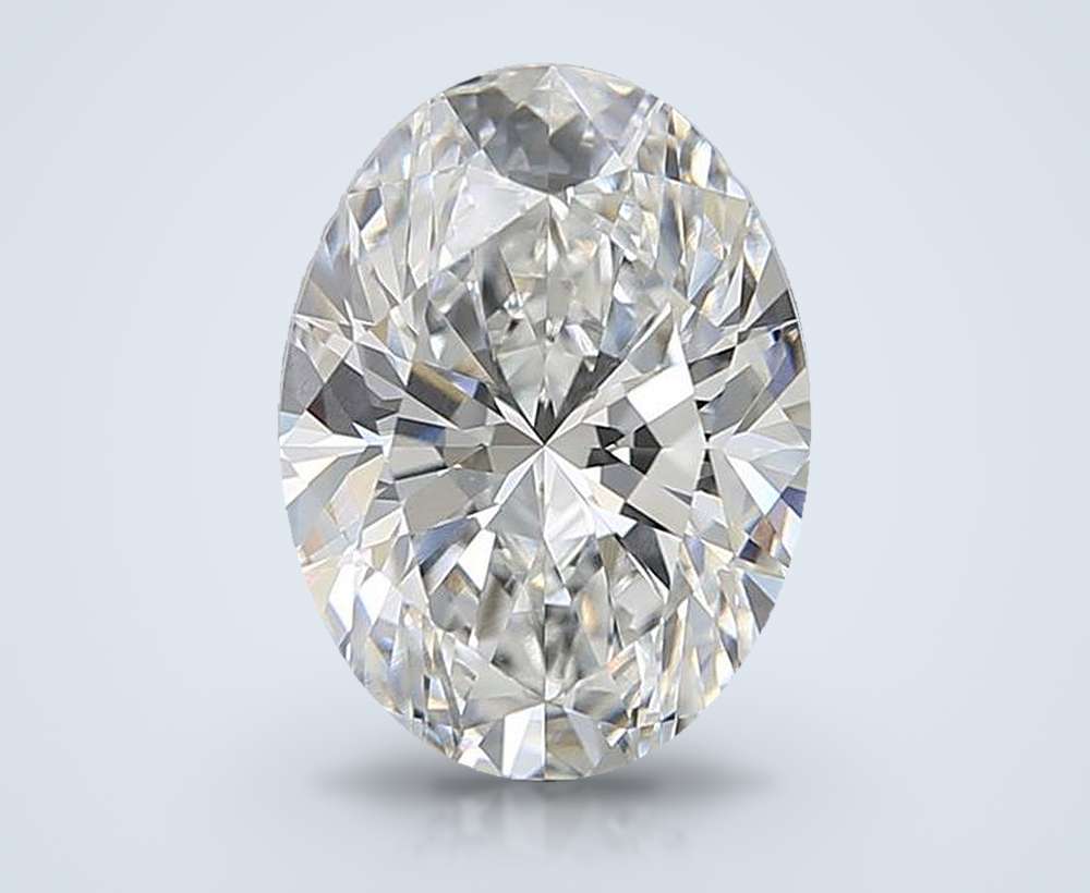 4.22 Carat Oval Lab Diamond