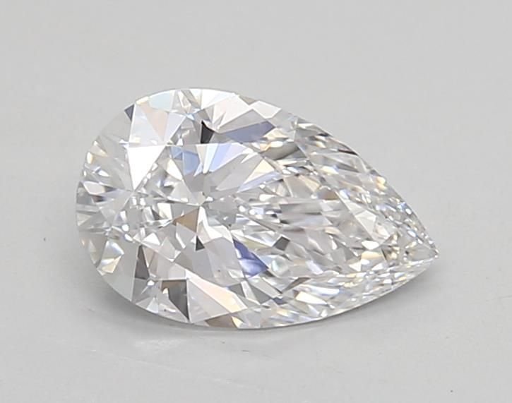 0.83ct D VVS2 Rare Carat Ideal Cut Pear Lab Grown Diamond