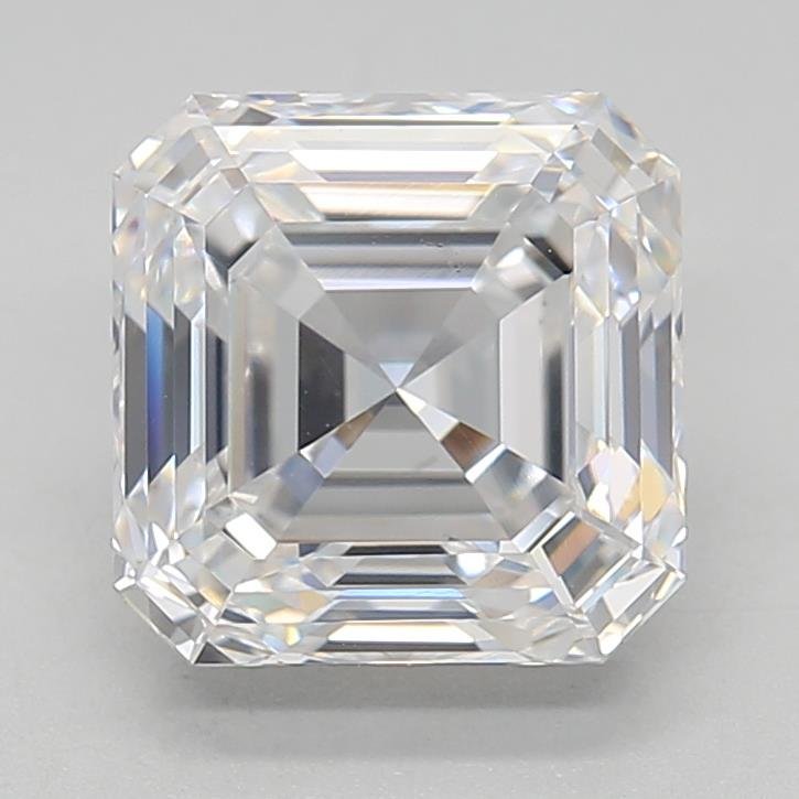 2.30ct E VS2 Rare Carat Ideal Cut Asscher Lab Grown Diamond