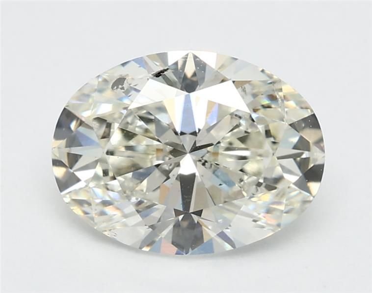 1.52ct H SI2 Rare Carat Ideal Cut Oval Lab Grown Diamond
