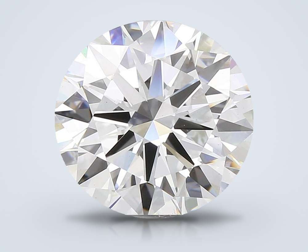 3.43 Carat Round Lab Diamond
