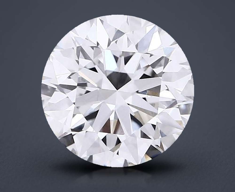 2.74 Carat Round Lab Diamond