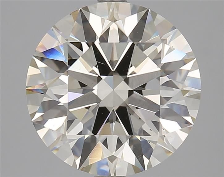 5.08ct K VS2 Rare Carat Ideal Cut Round Lab Grown Diamond