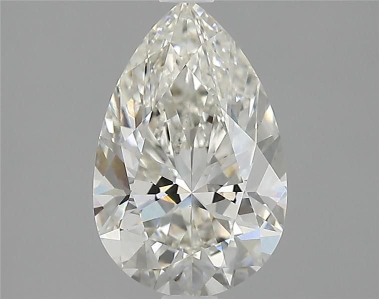 2.06ct H VS1 Rare Carat Ideal Cut Pear Lab Grown Diamond