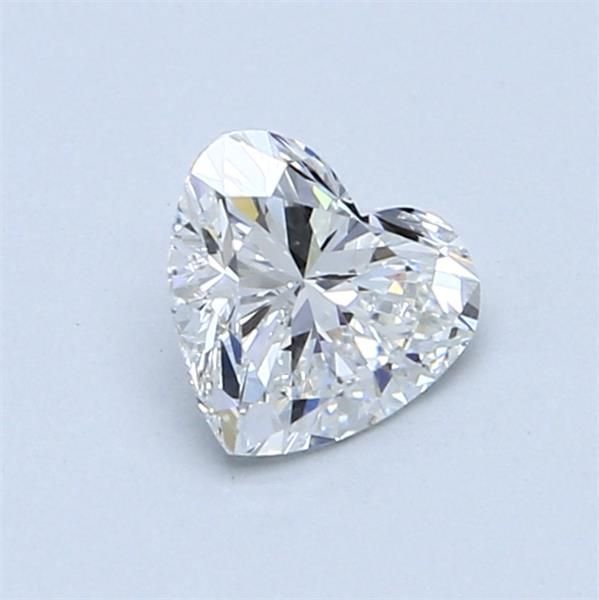 0.70ct E VVS2 Rare Carat Ideal Cut Heart Diamond