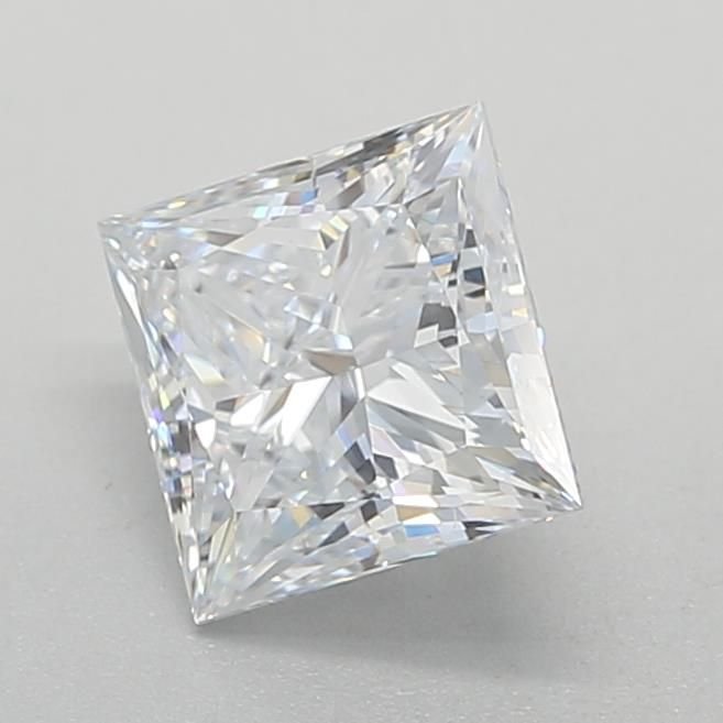 1.01ct E VVS2 Rare Carat Ideal Cut Princess Lab Grown Diamond