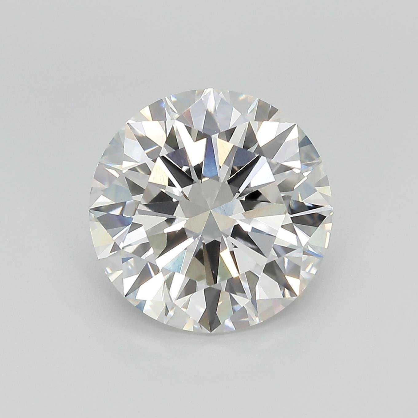 5.27ct F VS1 Excellent Cut Round Lab Grown Diamond