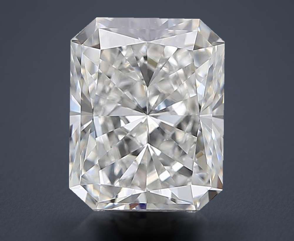 1.71 Carat Radiant Natural Diamond