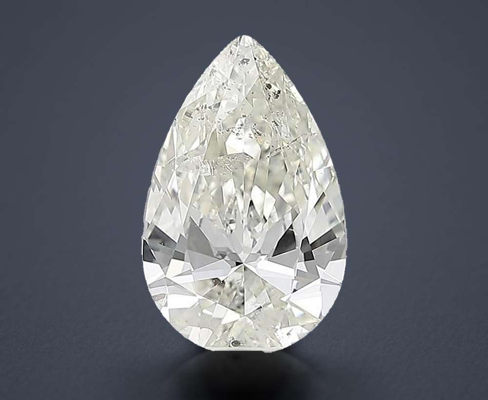 2.02 Carat Pear Natural Diamond