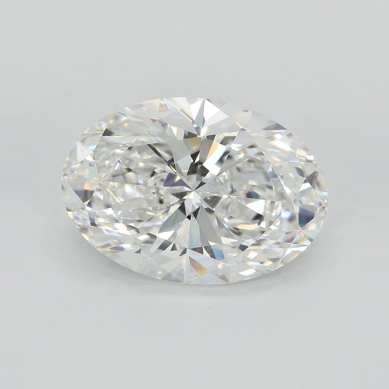 11.86ct F VVS2 Rare Carat Ideal Cut Oval Lab Grown Diamond