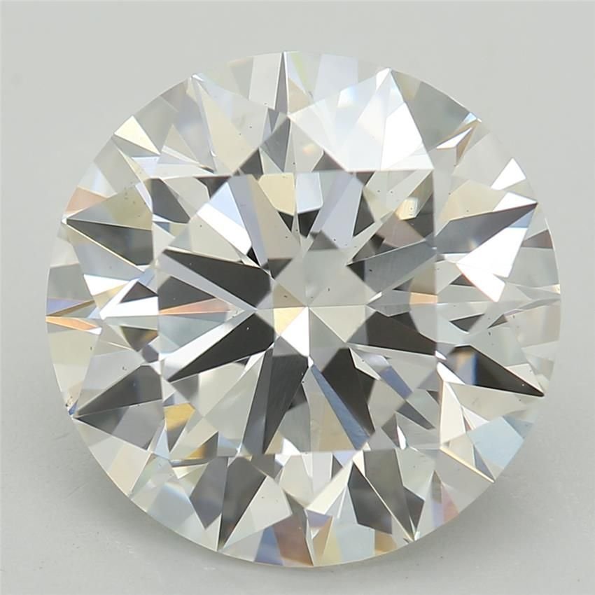 3.50ct E VS2 Rare Carat Ideal Cut Round Lab Grown Diamond