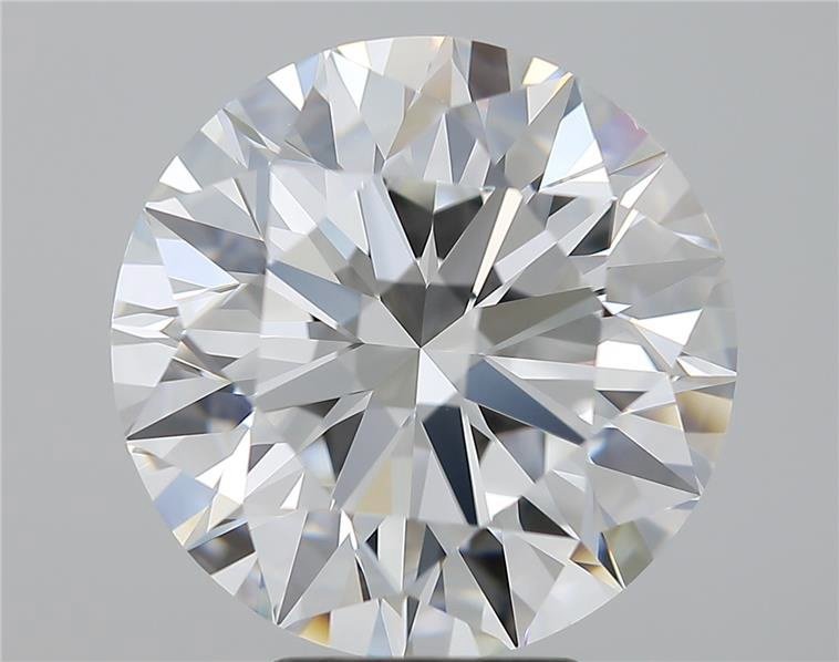 6.02ct F VS1 Rare Carat Ideal Cut Round Diamond