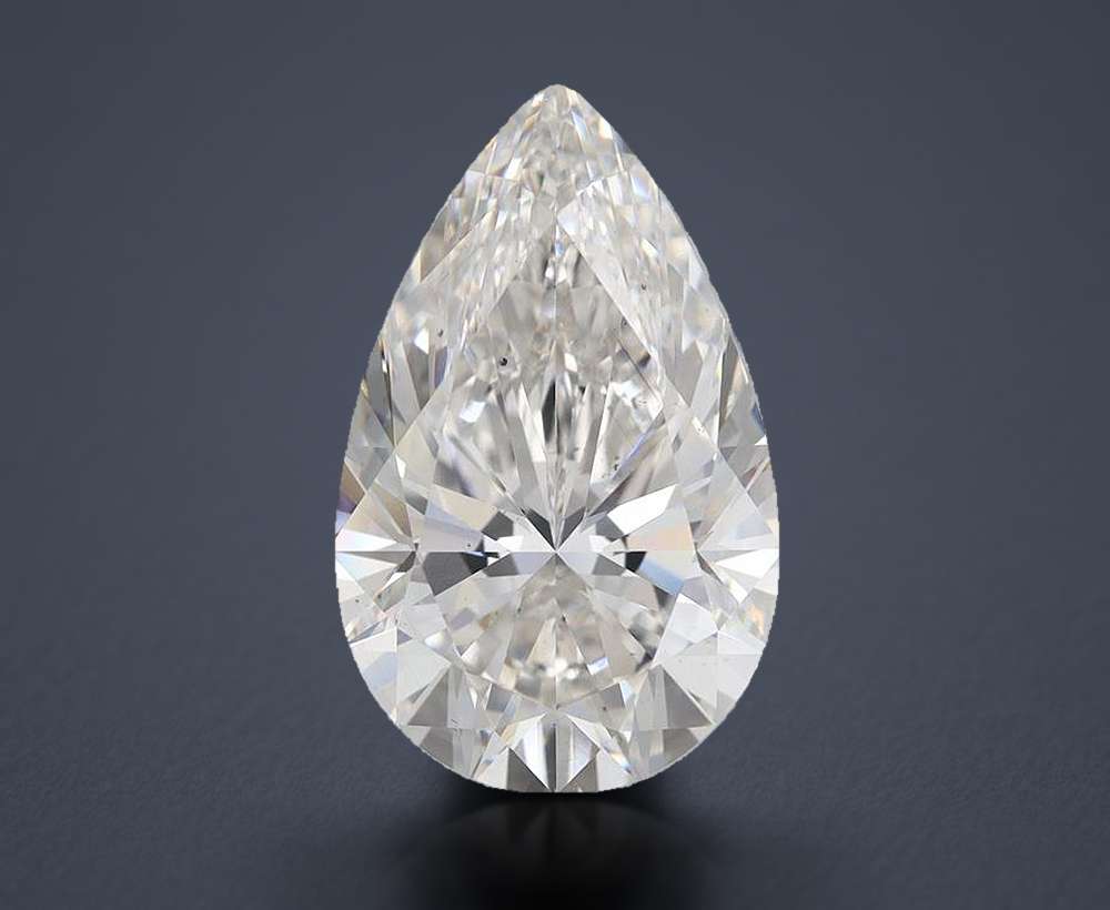 11.02 Carat Pear Lab Diamond