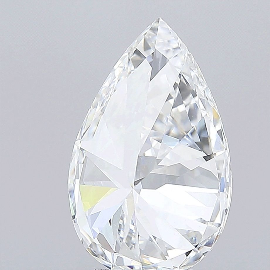 6.00 Carat Pear Lab Diamond