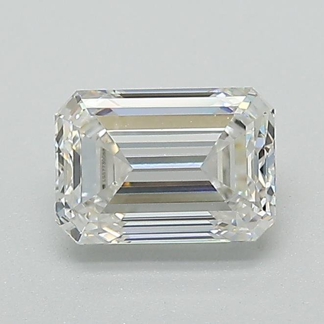 1.00ct G VVS2 Excellent Cut Emerald Lab Grown Diamond