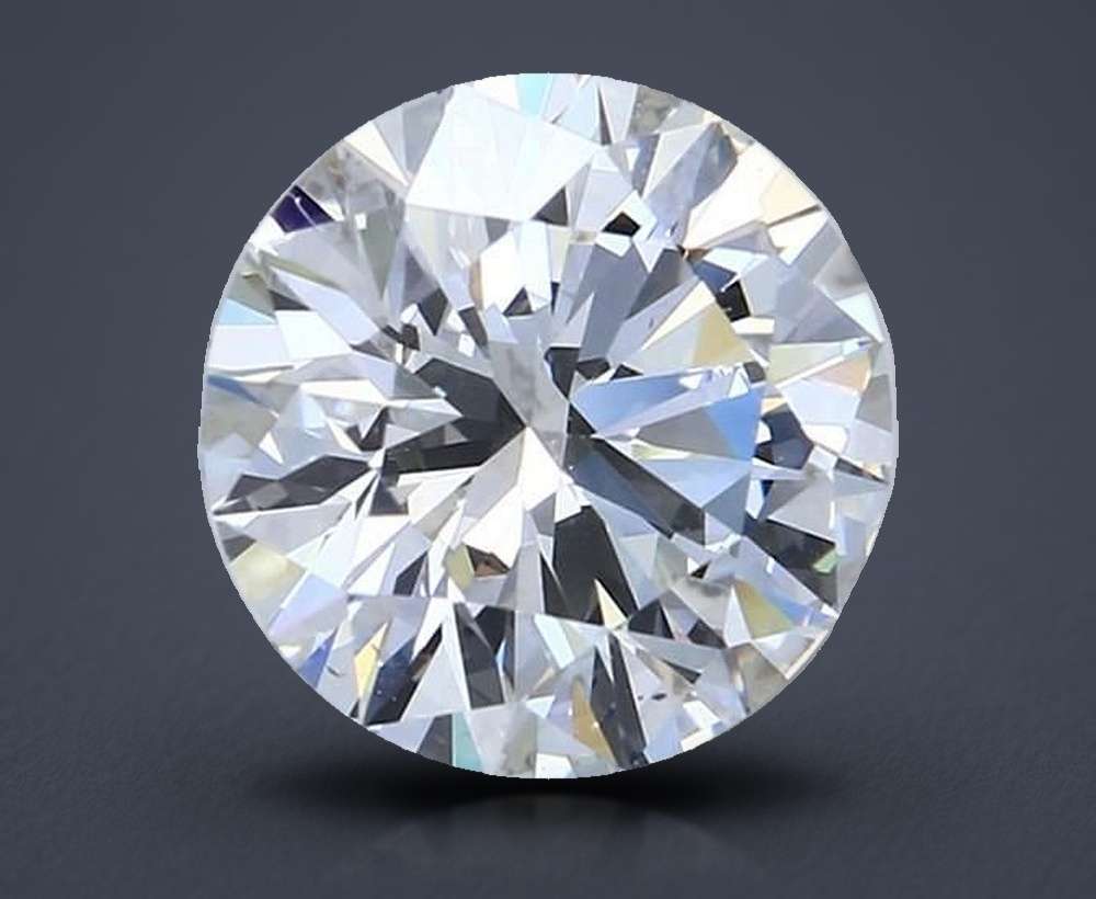 3.42 Carat Round Natural Diamond