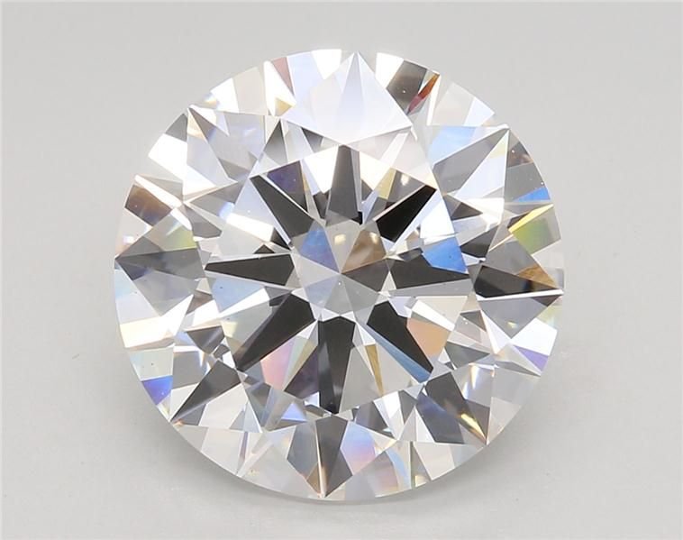7.53ct F VS1 Rare Carat Ideal Cut Round Lab Grown Diamond