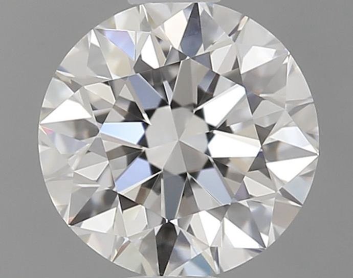 0.61ct D FL Rare Carat Ideal Cut Round Diamond