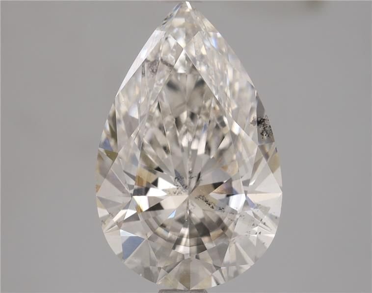 2.52ct H SI2 Rare Carat Ideal Cut Pear Lab Grown Diamond