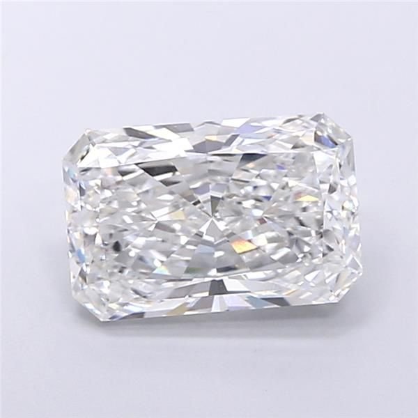 4.18ct E VVS2 Rare Carat Ideal Cut Radiant Lab Grown Diamond