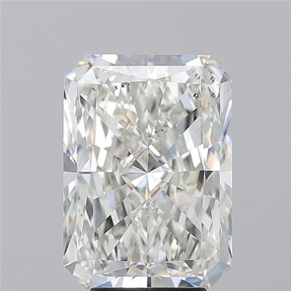 5.07ct J SI1 Rare Carat Ideal Cut Radiant Diamond
