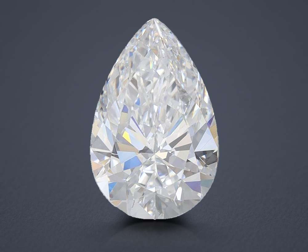 1.50 Carat Pear Lab Diamond