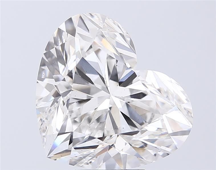 10.02ct E VS2 Rare Carat Ideal Cut Heart Lab Grown Diamond