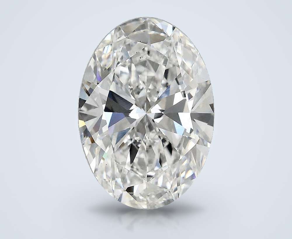 5.00 Carat Oval Lab Diamond