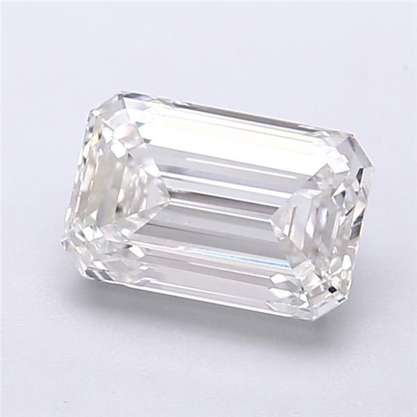 2.07ct F VS1 Rare Carat Ideal Cut Emerald Lab Grown Diamond