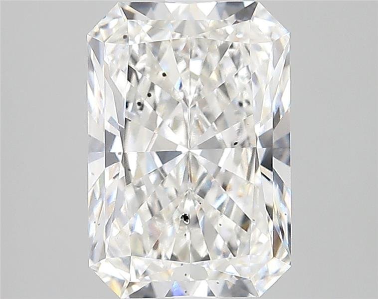 3.32ct G SI1 Rare Carat Ideal Cut Radiant Lab Grown Diamond