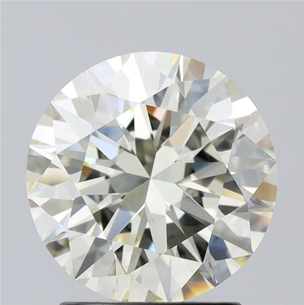 2.03ct K IF Rare Carat Ideal Cut Round Diamond