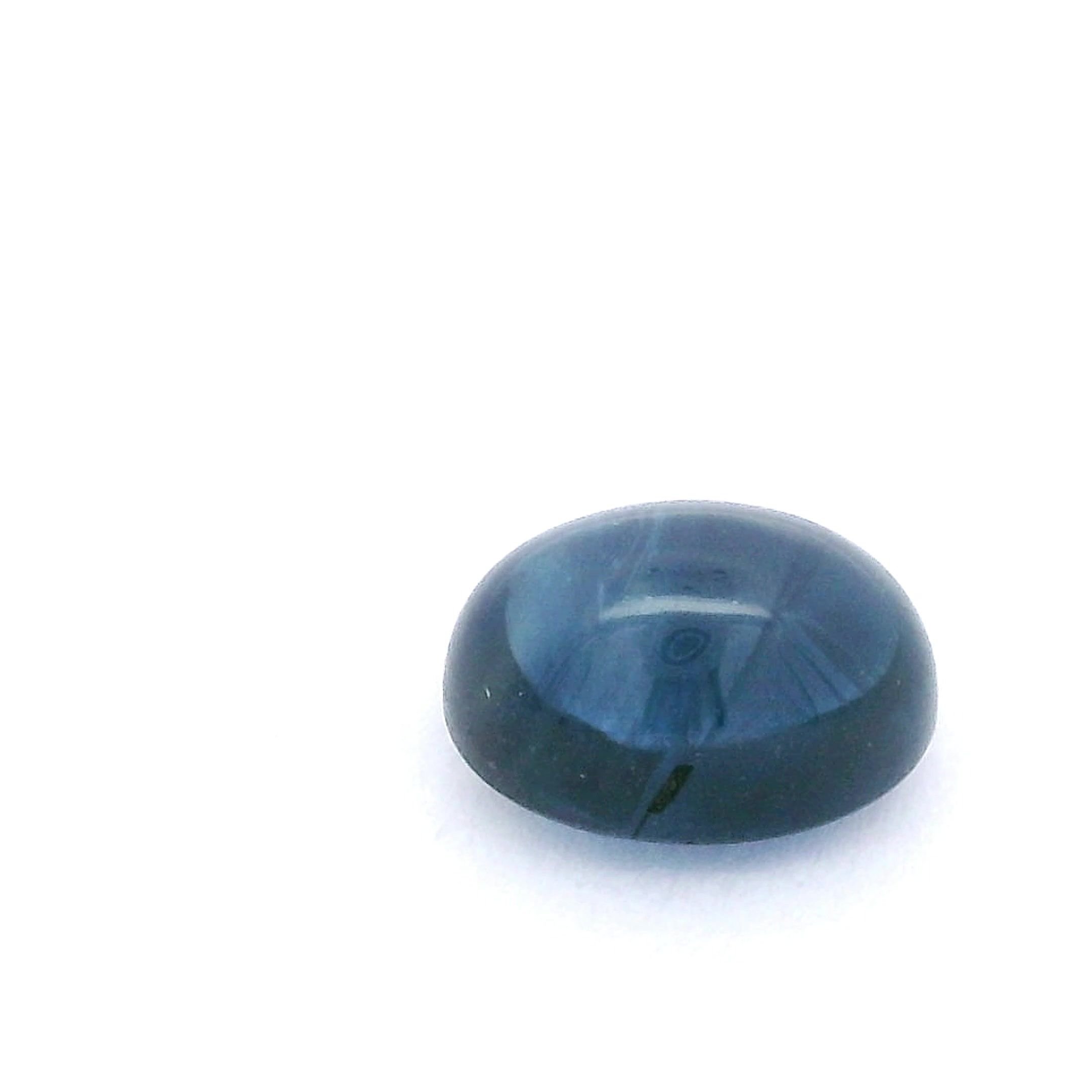1.88 Carat Blue Oval Sapphire