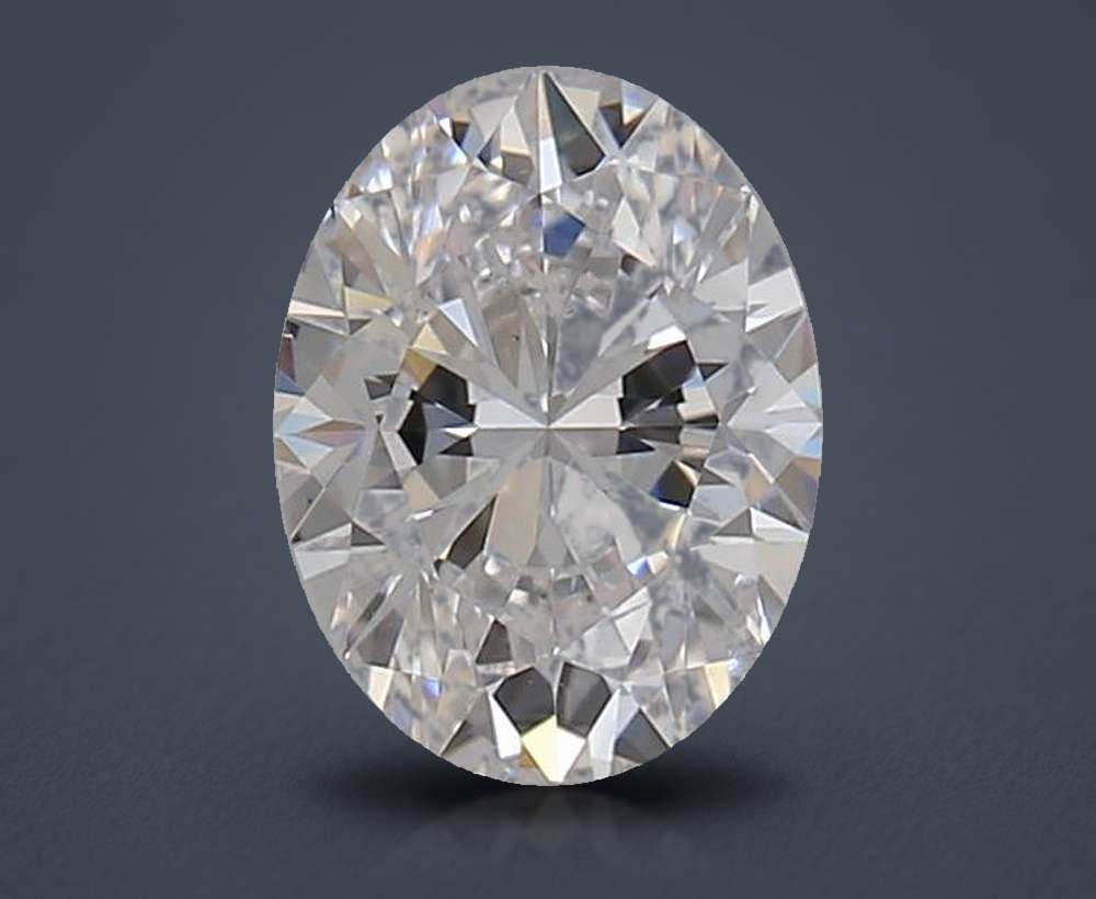 0.60 Carat Oval Natural Diamond