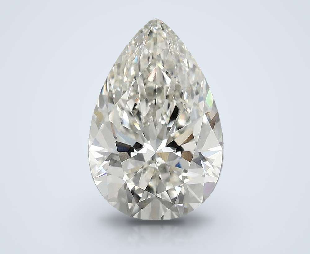 2.58 Carat Pear Lab Diamond