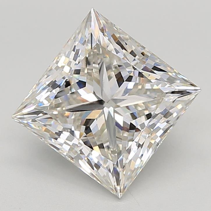 4.08ct G VS1 Rare Carat Ideal Cut Princess Lab Grown Diamond