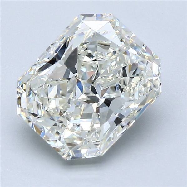 3.03ct K VS2 Rare Carat Ideal Cut Radiant Diamond